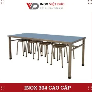 Mẫu bàn kính cường lực chân inox đẹp cho sofa phòng khách