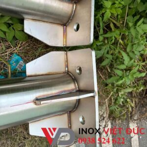 Bản mã cột cờ inox 304 8m