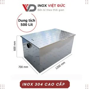 Bẫy Dầu Mỡ Âm Sàn Công Nghiệp BM-A125