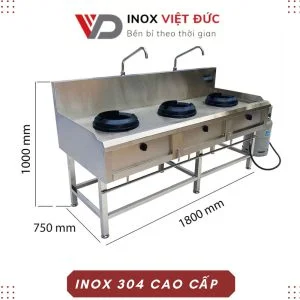 Bếp gas 3 lò công nghiệp BA-18