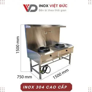 Bếp Á 2 họng Có Gáy BA-23