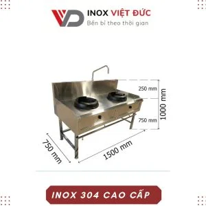 Bếp Công Nghiệp 2 Họng BA-09