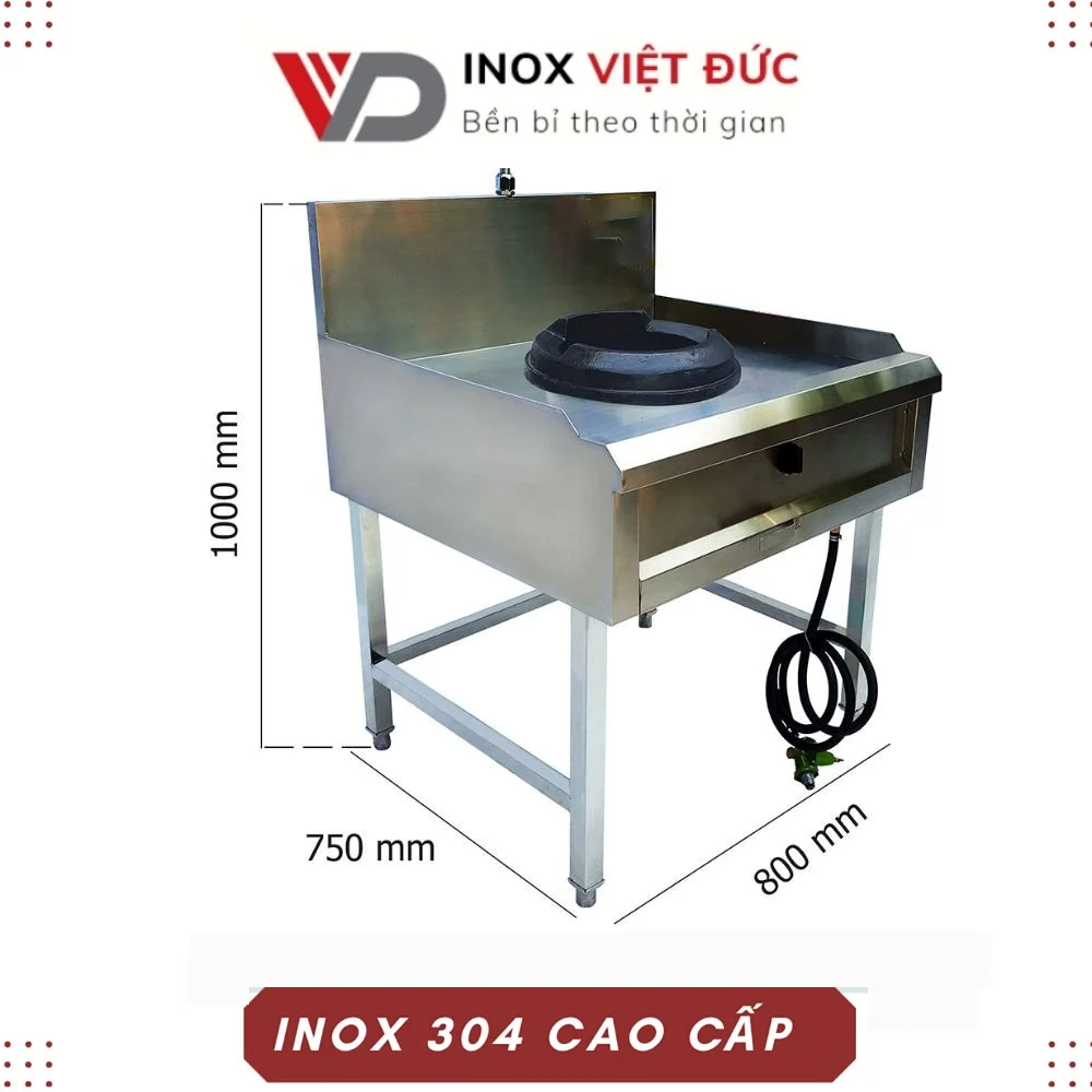 bếp ga khè công nghiệp 1 họng BA-04