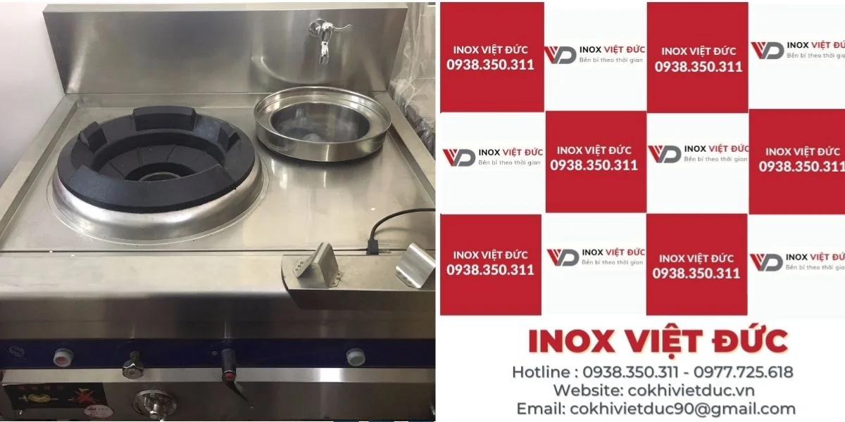bếp ga khè công nghiệp
