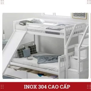 giường tầng sắt đáng yêu dành cho phòng trẻ