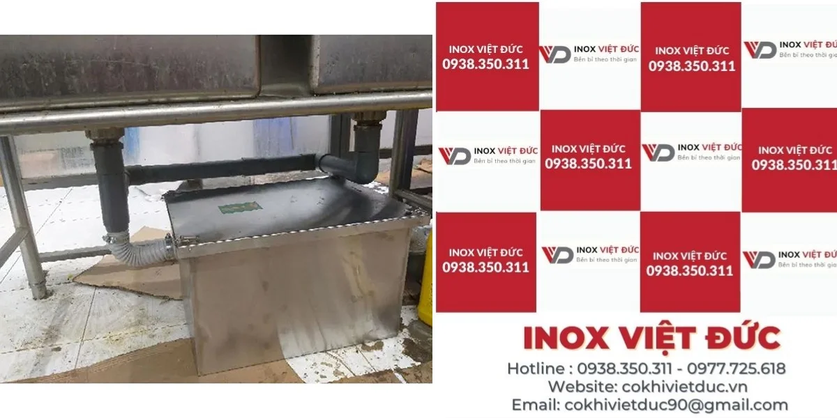 Bể Tách Mỡ Âm Sàn Công Nghiệp BM-A1100 16 13