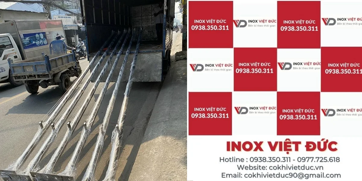 cột cờ inox 10m