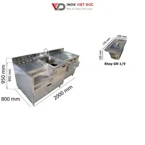 Top 10+ mẫu quầy pha chế khung sắt đẹp và độc đáo nhất