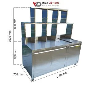 quầy pha chế cafe đơn giản nhỏ gọn