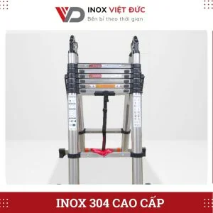 Thang Bậc inox - Thang ghế inox - thang xếp inox 304