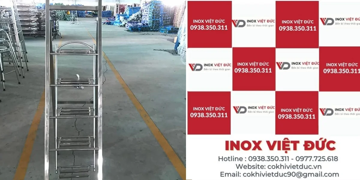 thang inox 9 bậc