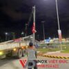 Cột cờ inox 304 cao 13m