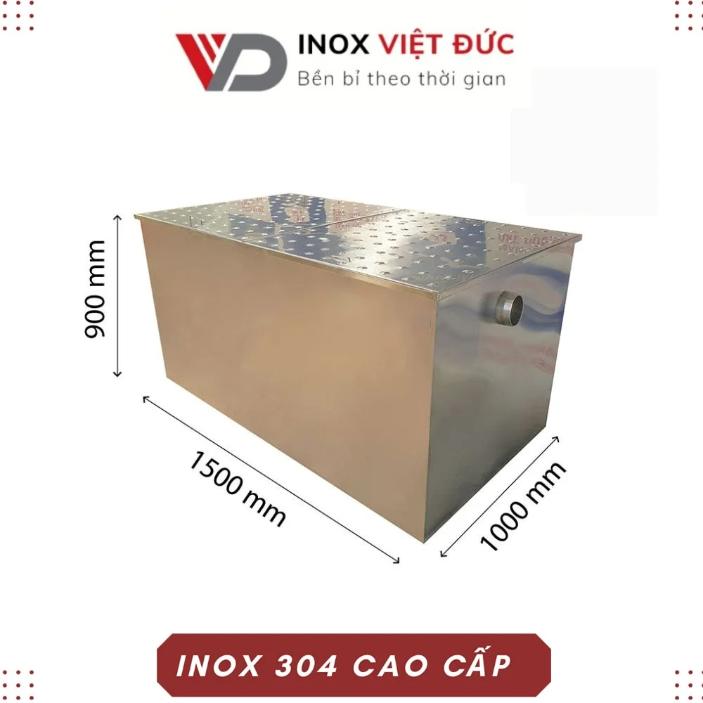 Bể Tách Mỡ Âm Sàn Công Nghiệp BM-A1100 11 Bể Tách Mỡ Âm Sàn Công Nghiệp BM-A1100