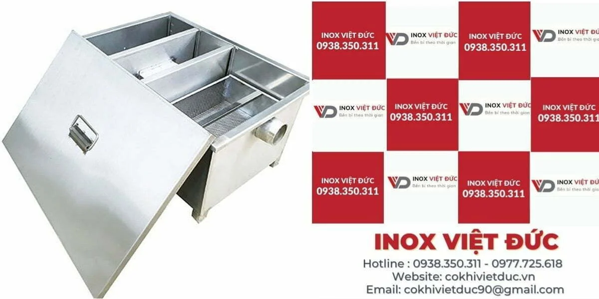 bể lọc mỡ cho gia đình