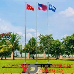 Cột cờ inox 304 cao 10m