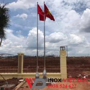 Cột cờ inox 304 6m