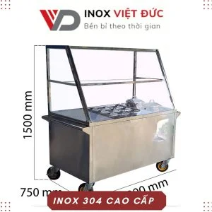 Tủ Hâm Nóng Thức Ăn Bằng Điện 2 Nồi TH-30N