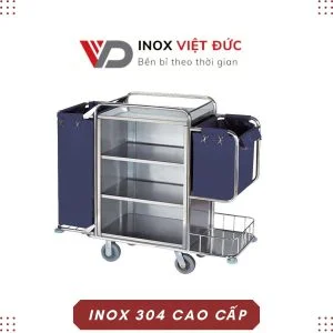 Xe làm buồng - Xe đẩy dọn phòng khách sạn