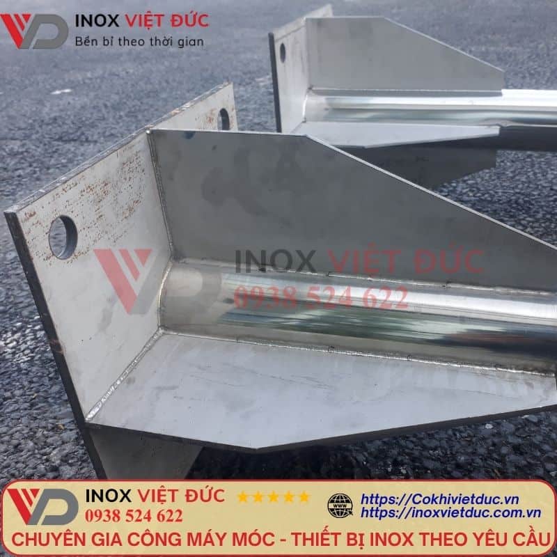 Trụ Cờ - Trụ Cờ Inox 304 35 Bản mã trụ cờ