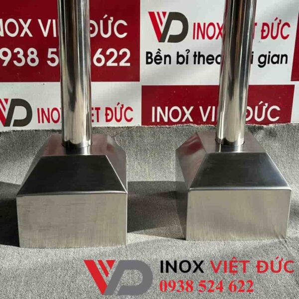 Lắp đặt trụ cờ inox