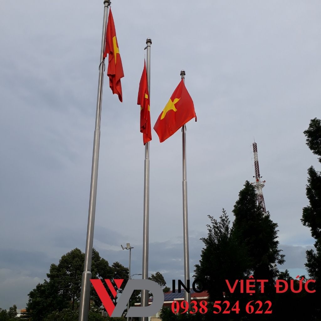Cột cờ xoay 360 cao cấp